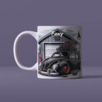 Volla Café Beetle Mug - Foxy
