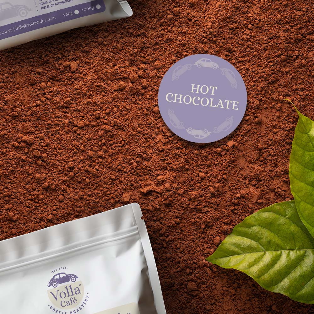 Volla Cafe Coffee Roastery hot chocolate product image Hot Chocolate— 250g - Image 1